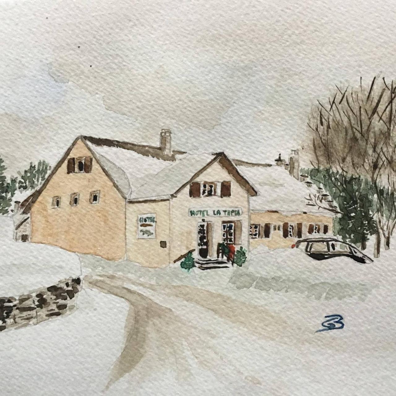 Hotel La Tapia Autrans-Meaudre-en-Vercors Eksteriør billede